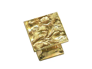 FLOWER FL15 - Brass door knob _ Fama International